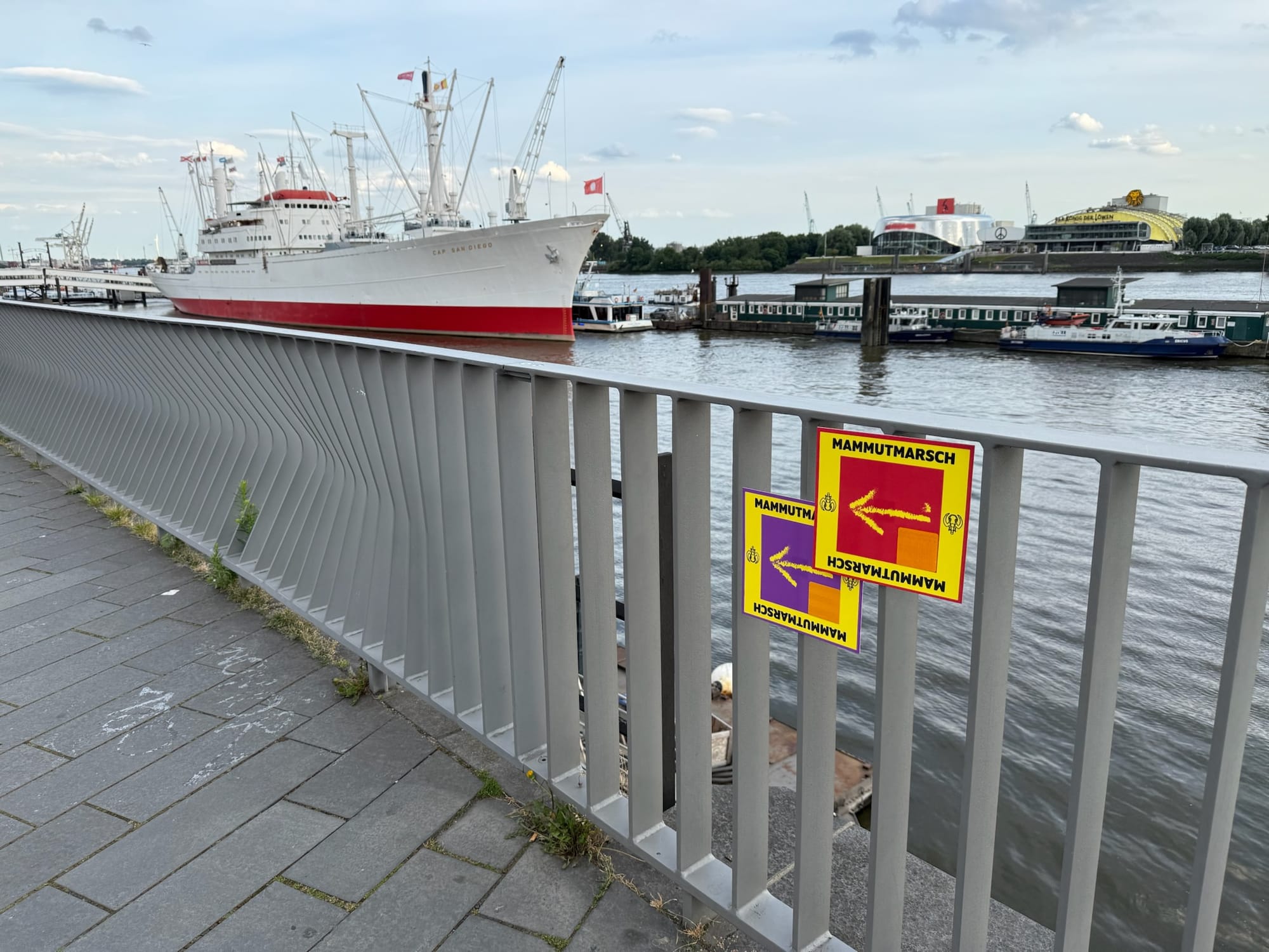 42 km, 8 Stunden, Hamburg bei Nacht. Oder: Wenn beim Nachtmammut 2025 nur Ankommen das Ziel ist #Mammutmarsch