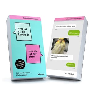 „nagel dich mit Staubsauger“: Best of Kleinanzeigen als Abreißkalender für 2024