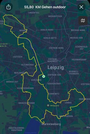 Rein in den Schmerz: 55 km Mammutmarsch in Leipzig
